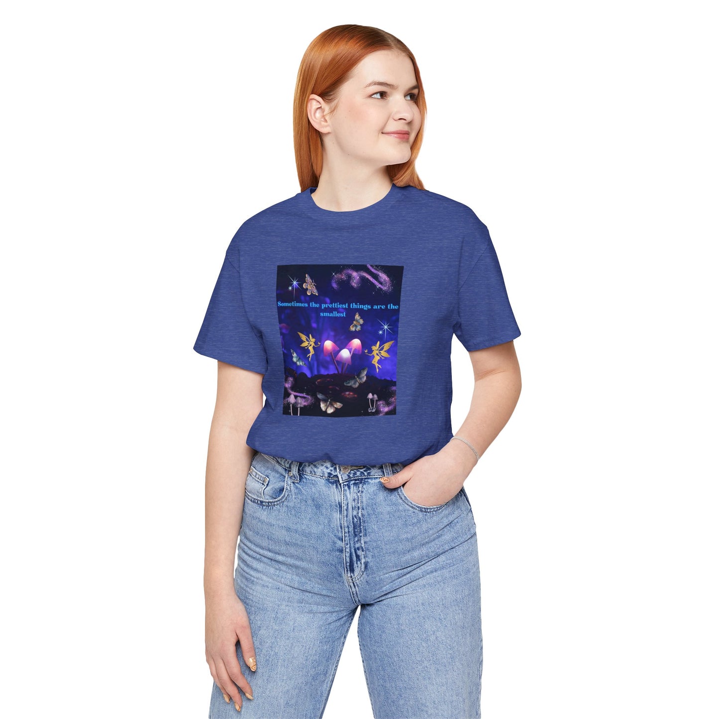Mystical Mushroom Tee — "Sometimes the prettiest things are the most..." Graphic T-Shirt