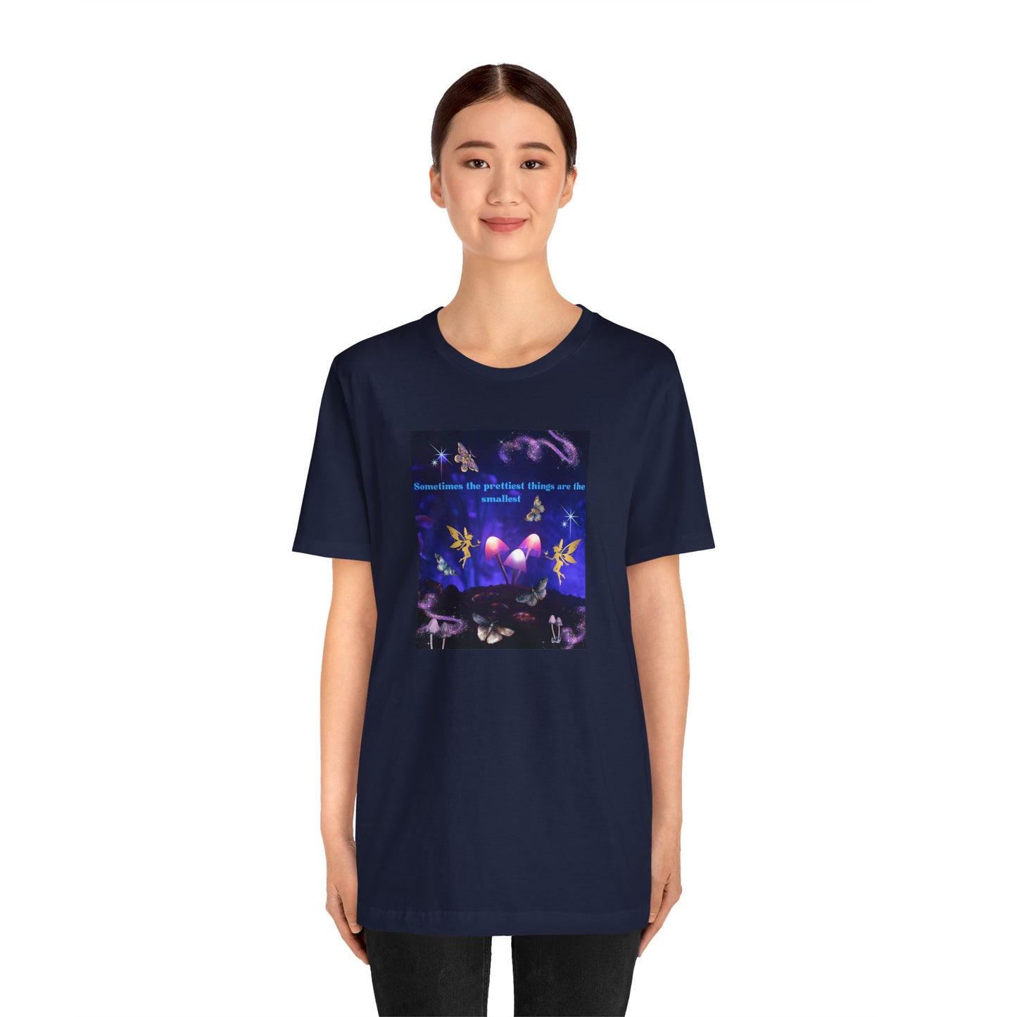Mystical Mushroom Tee — "Sometimes the prettiest things are the most..." Graphic T-Shirt
