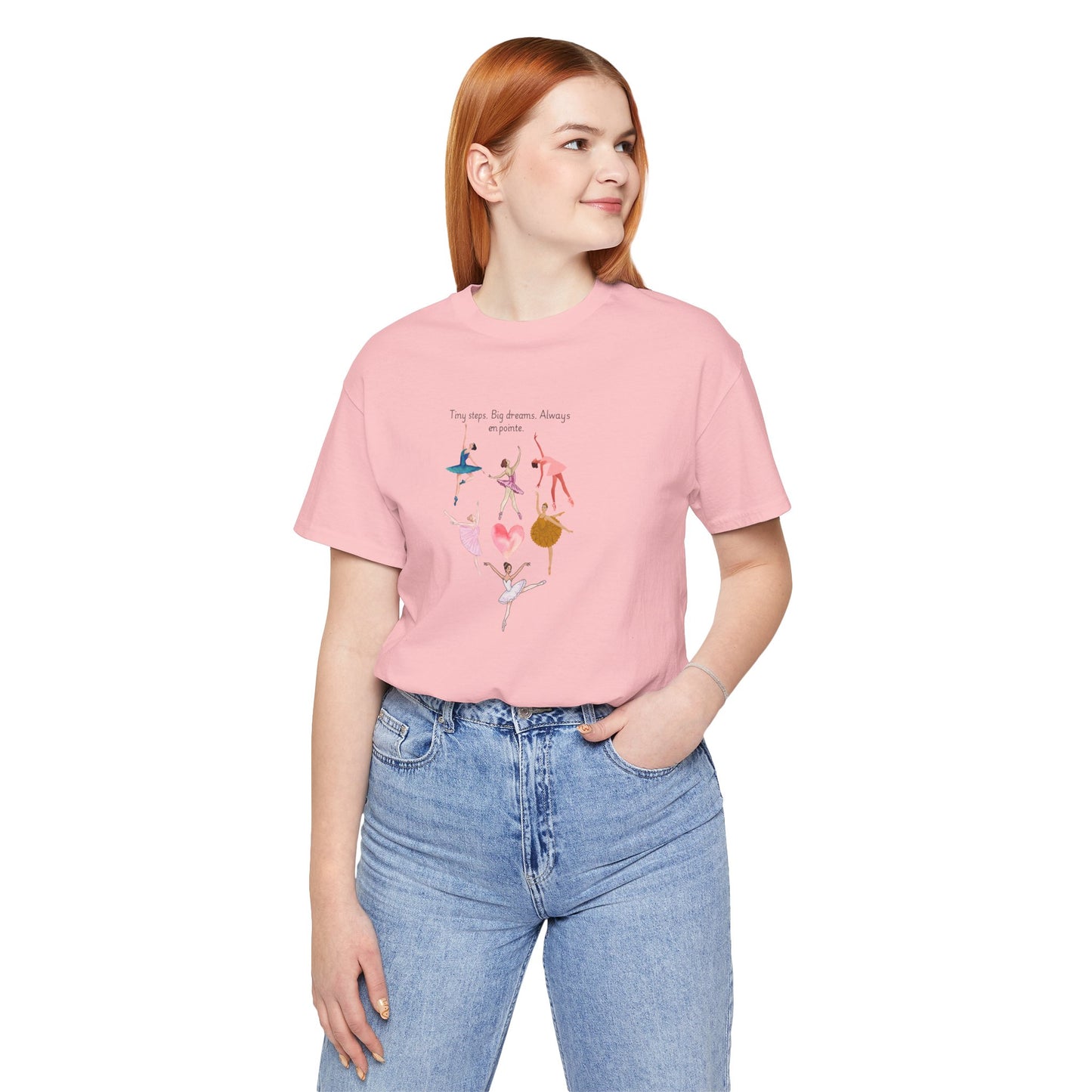 Ballet Heart Dancers Tee — 'You Keep My Dreams Dancing' Graphic T-Shirt