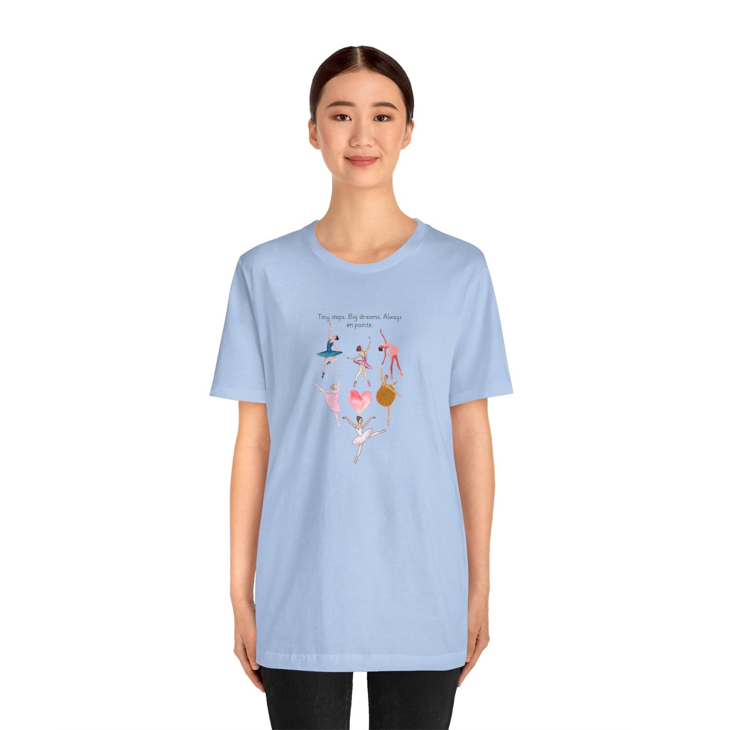 Ballet Heart Dancers Tee — 'You Keep My Dreams Dancing' Graphic T-Shirt