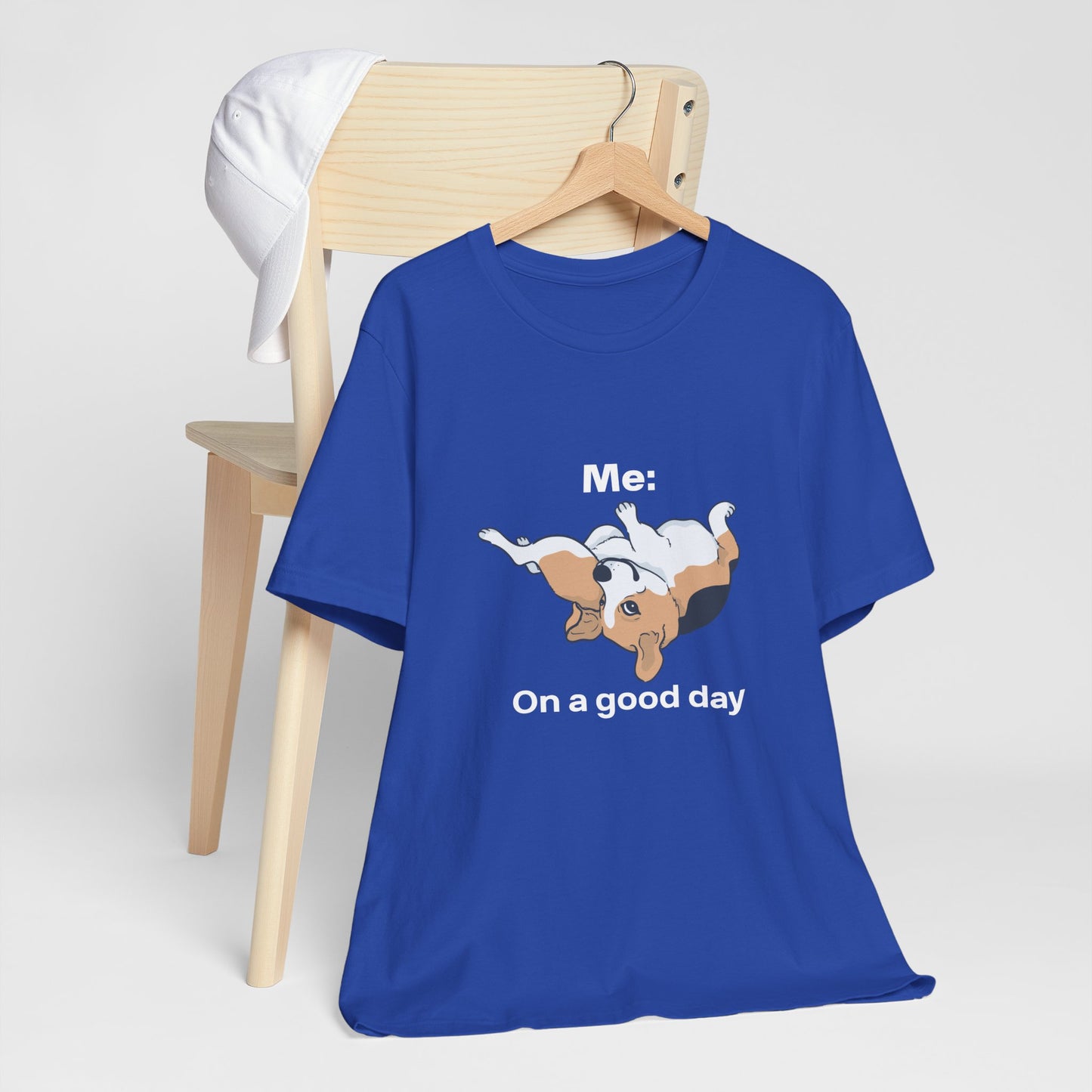 Cute Floppy Beagle T-Shirt — Adorable Laying Dog Tee