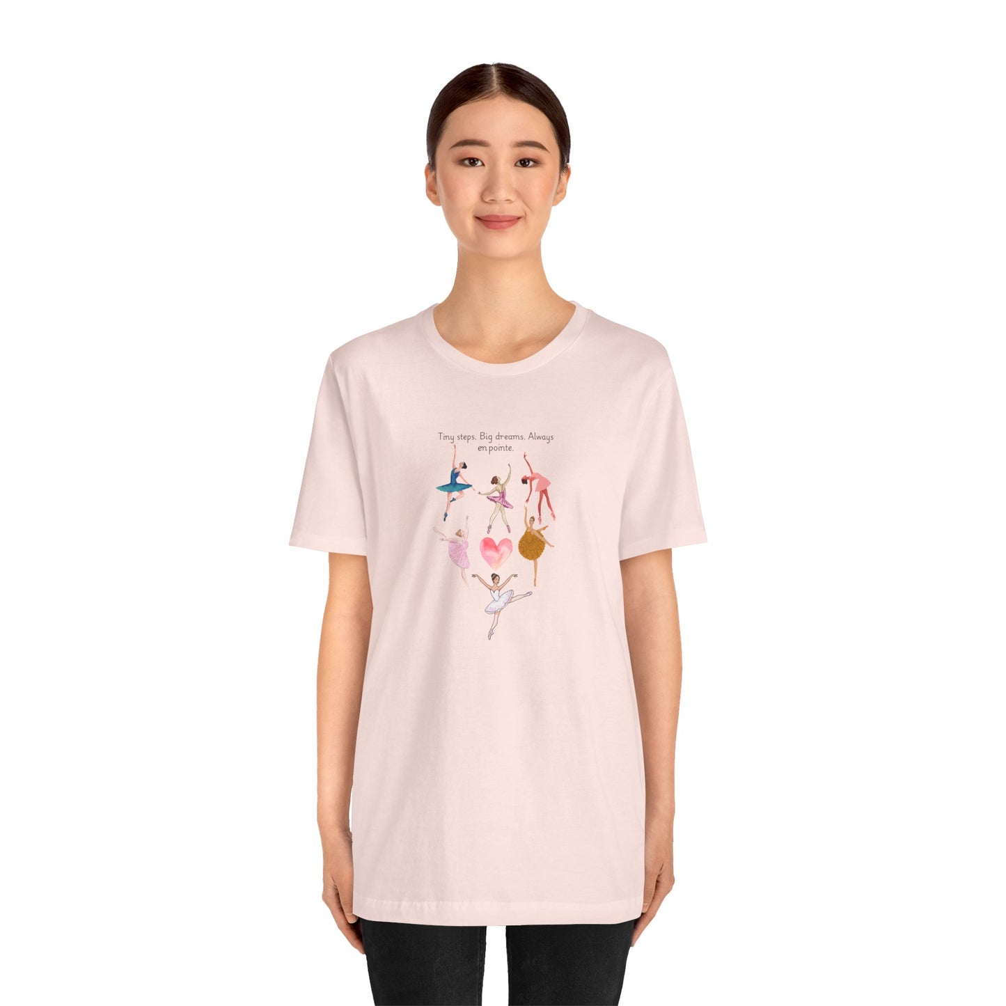 Ballet Heart Dancers Tee — 'You Keep My Dreams Dancing' Graphic T-Shirt
