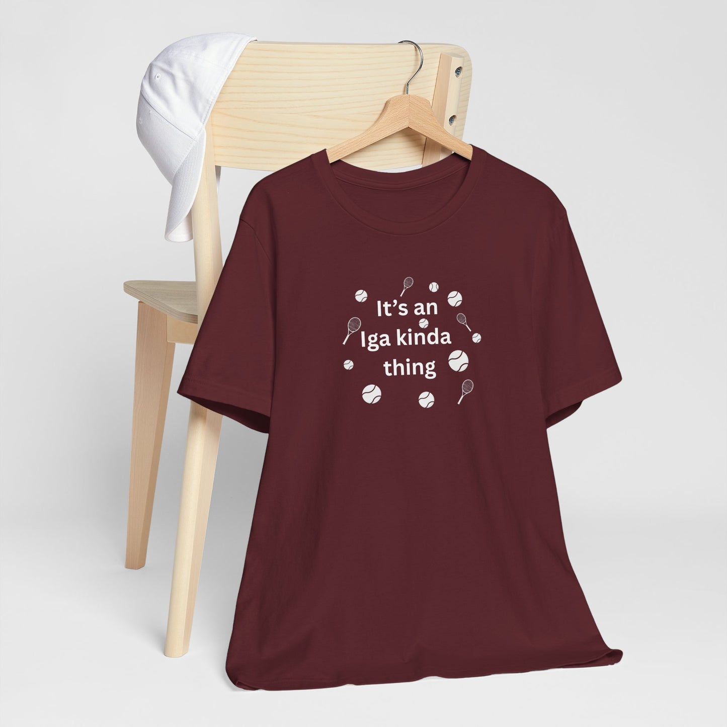 Tennis Tee — “It’s an Iga kinda thing” Champion Titles Shirt