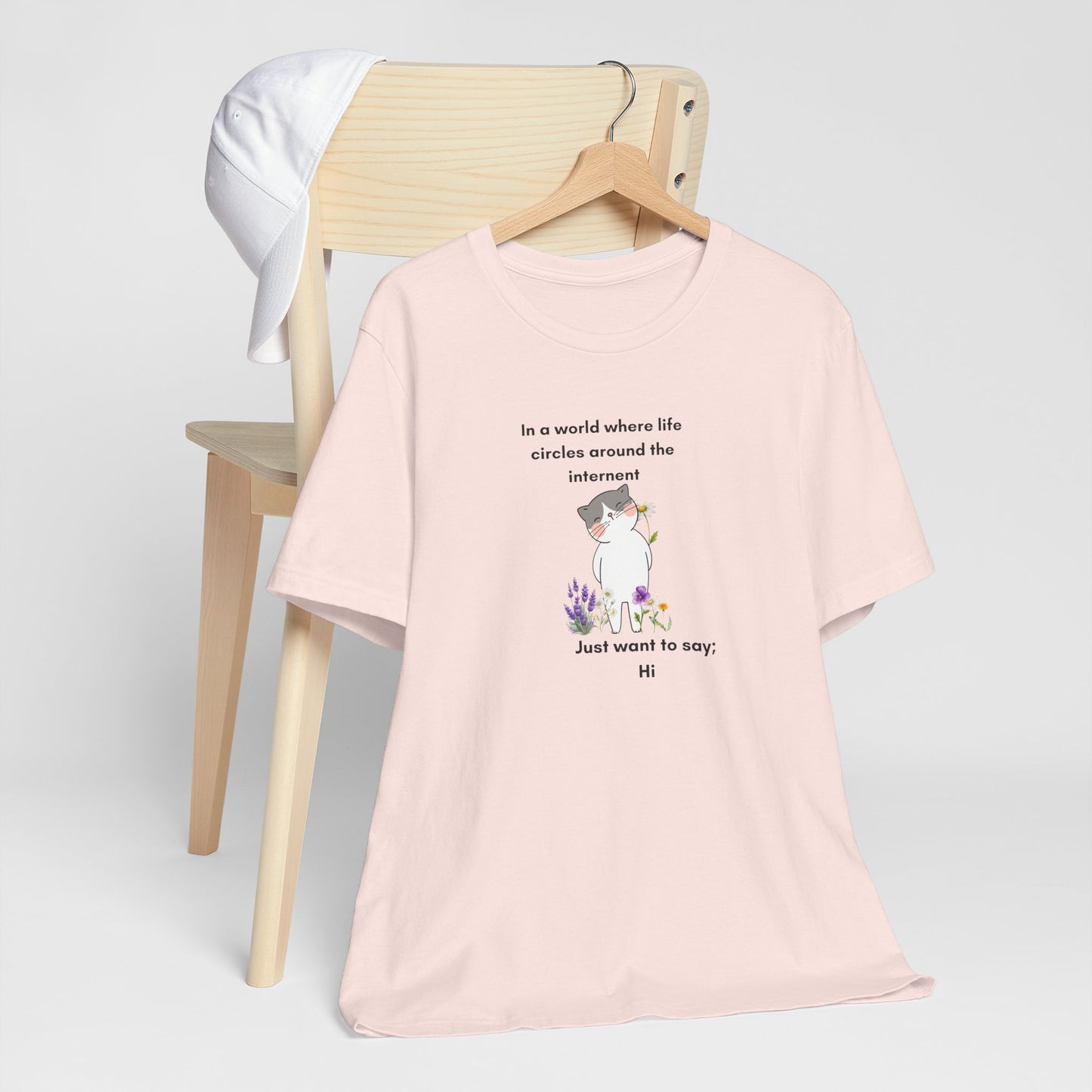 Just Want to Say: Hi Graphic Tee