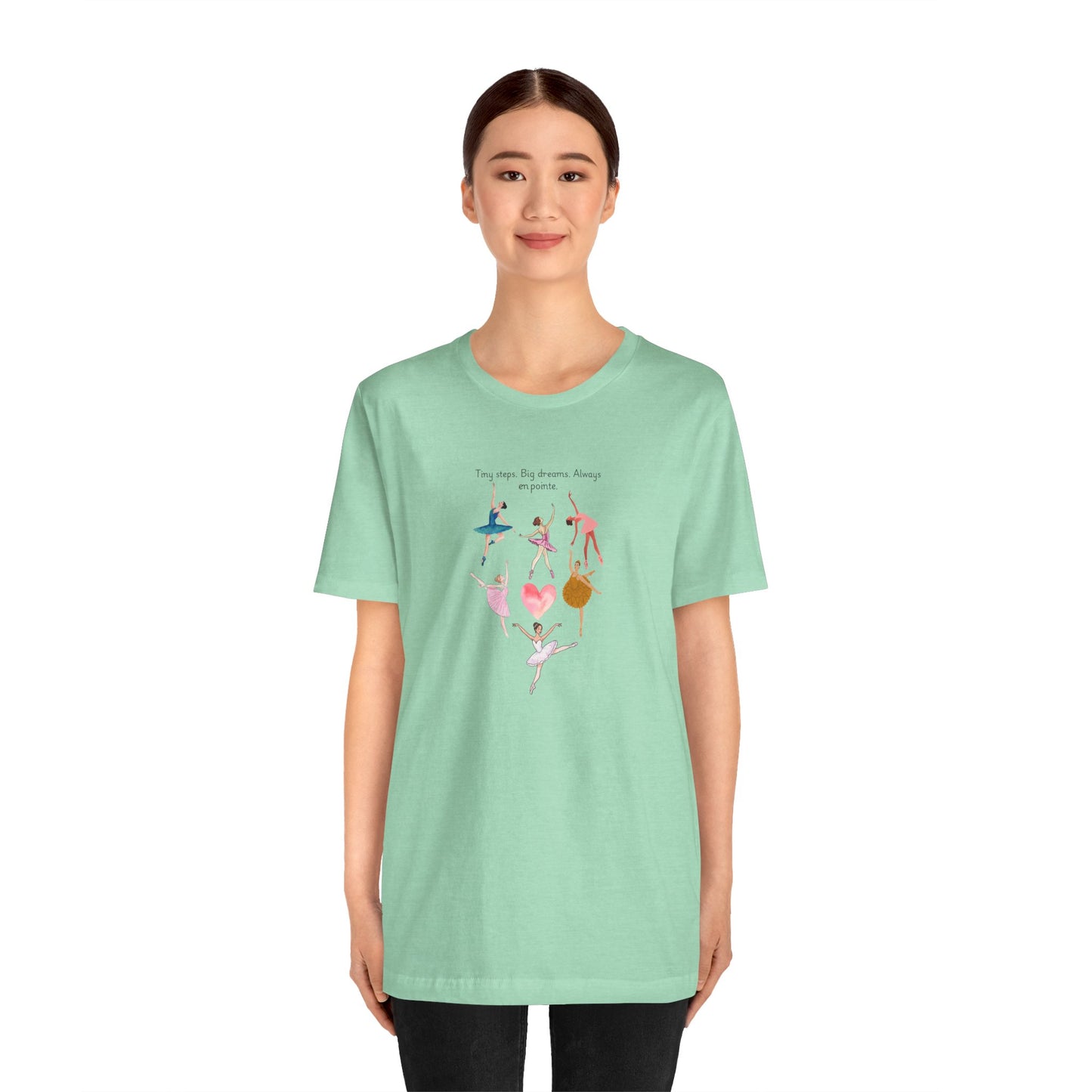 Ballet Heart Dancers Tee — 'You Keep My Dreams Dancing' Graphic T-Shirt