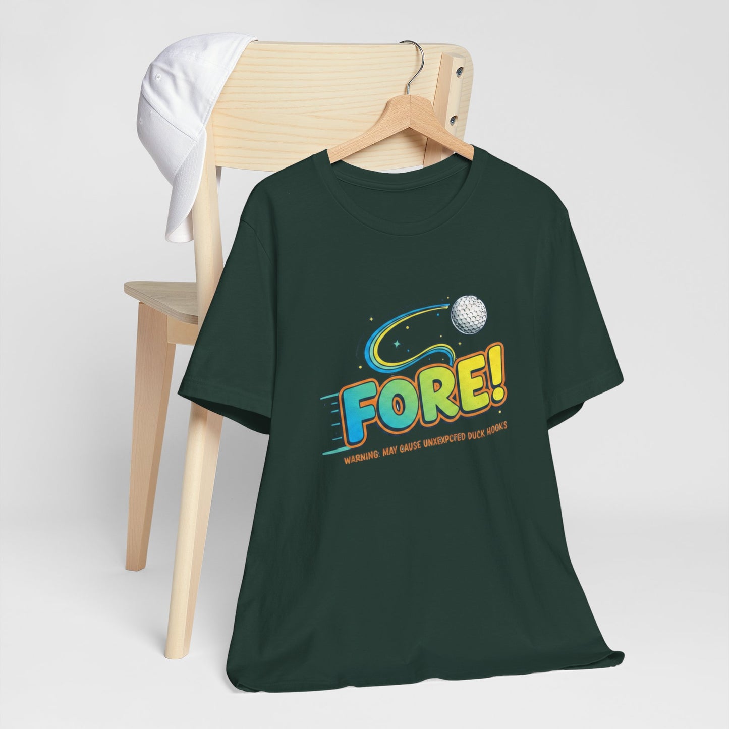FORE! Funny Golf T-Shirt