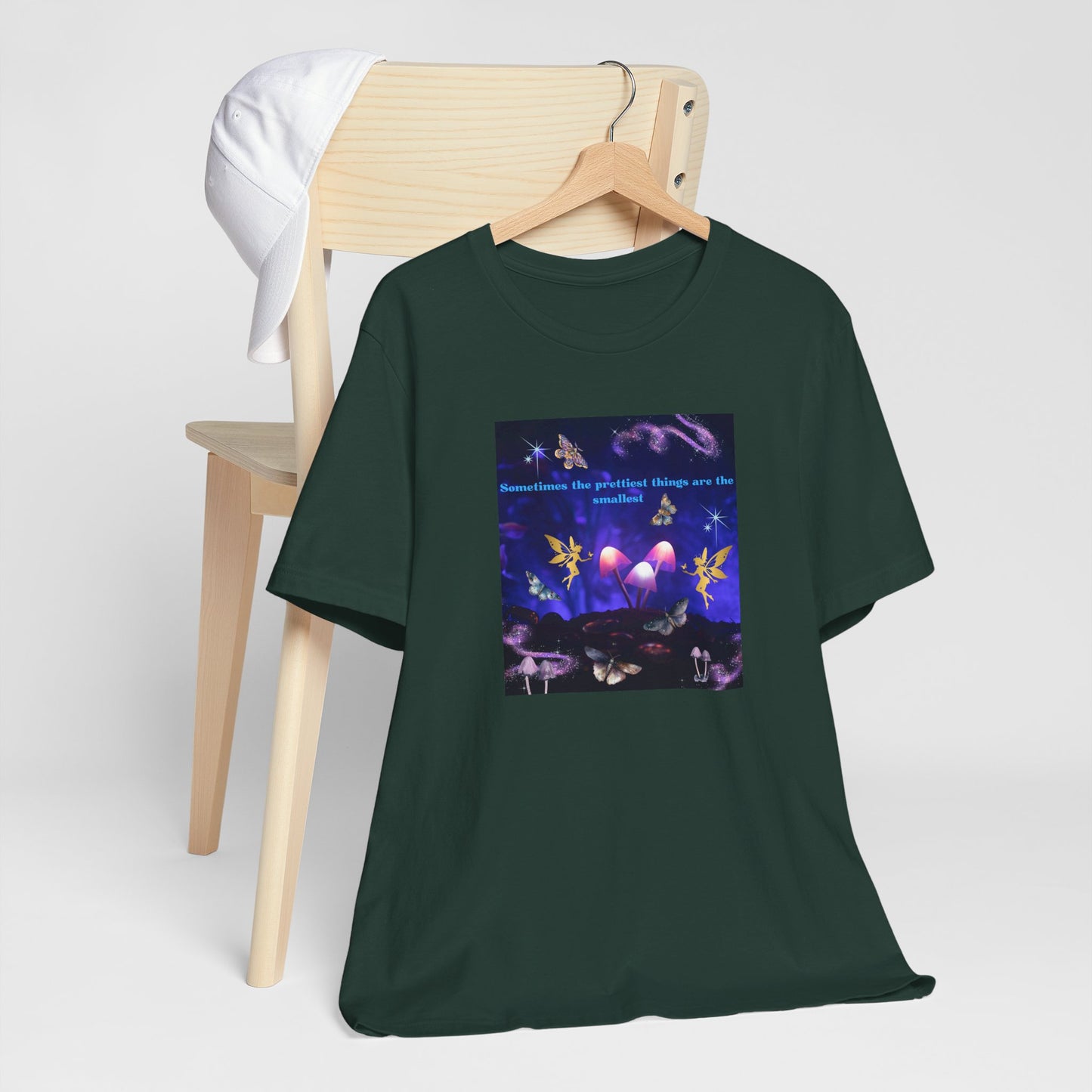 Mystical Mushroom Tee — "Sometimes the prettiest things are the most..." Graphic T-Shirt
