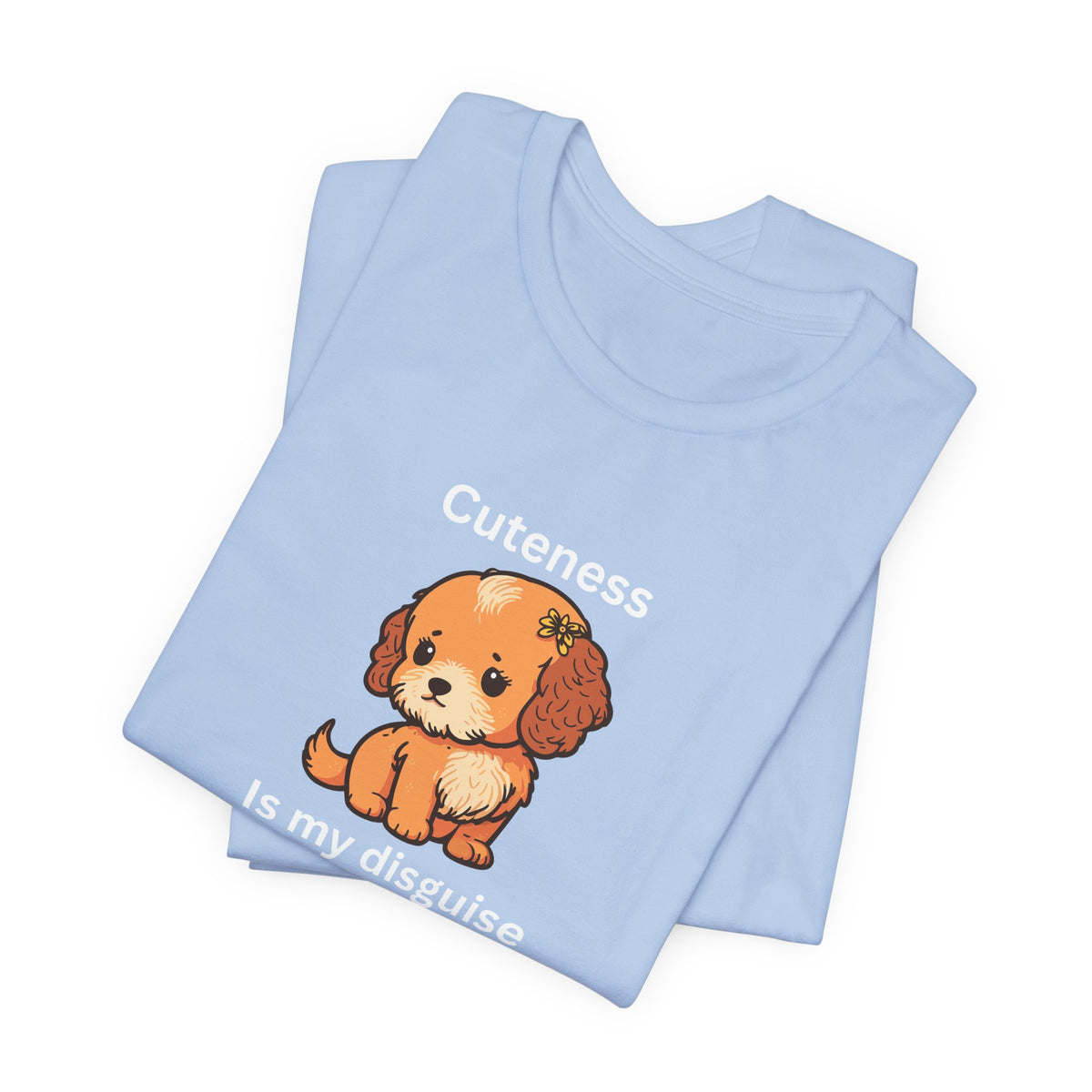 Cockapoo Tee — "Cuteness Is My Disguise" Cute Puppy Graphic Shirt