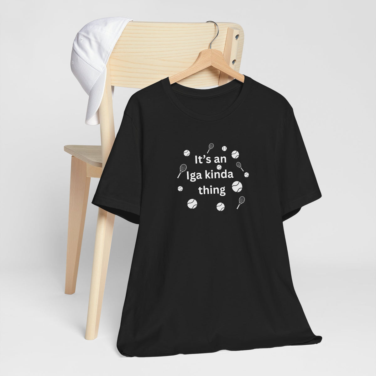 Tennis Tee — “It’s an Iga kinda thing” Champion Titles Shirt