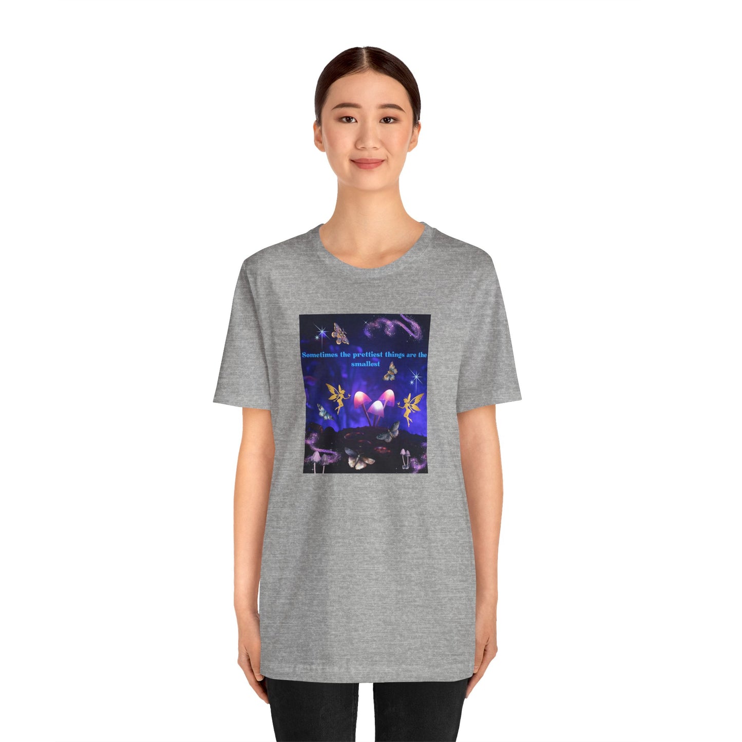 Mystical Mushroom Tee — "Sometimes the prettiest things are the most..." Graphic T-Shirt