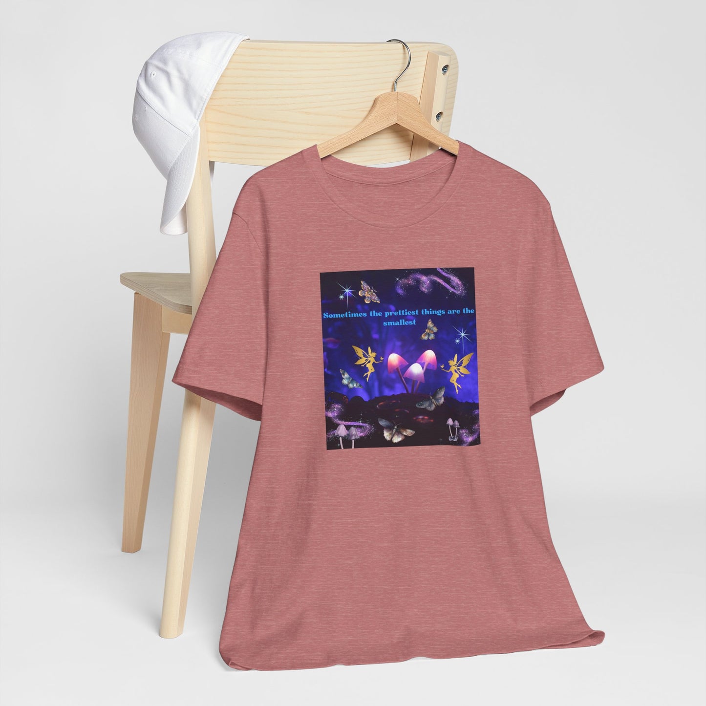 Mystical Mushroom Tee — "Sometimes the prettiest things are the most..." Graphic T-Shirt