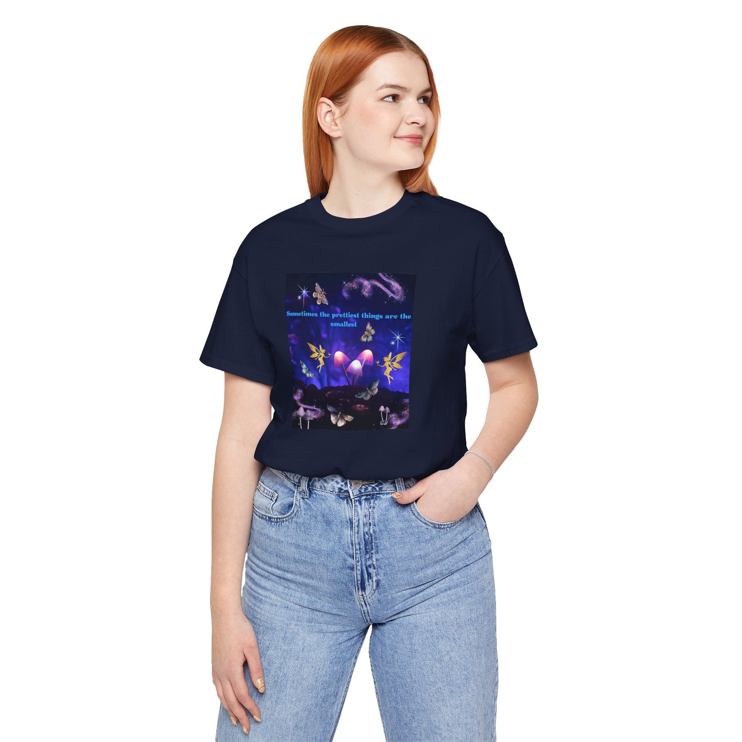 Mystical Mushroom Tee — "Sometimes the prettiest things are the most..." Graphic T-Shirt
