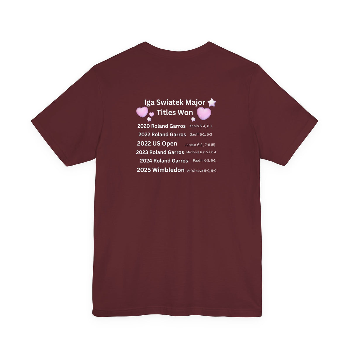 Tennis Tee — “It’s an Iga kinda thing” Champion Titles Shirt