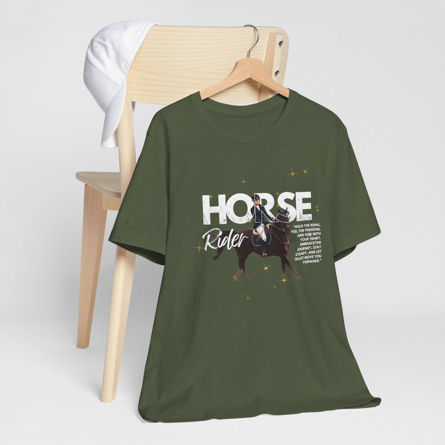Horse Rider Graphic Tee — Equestrian Gift T‑Shirt