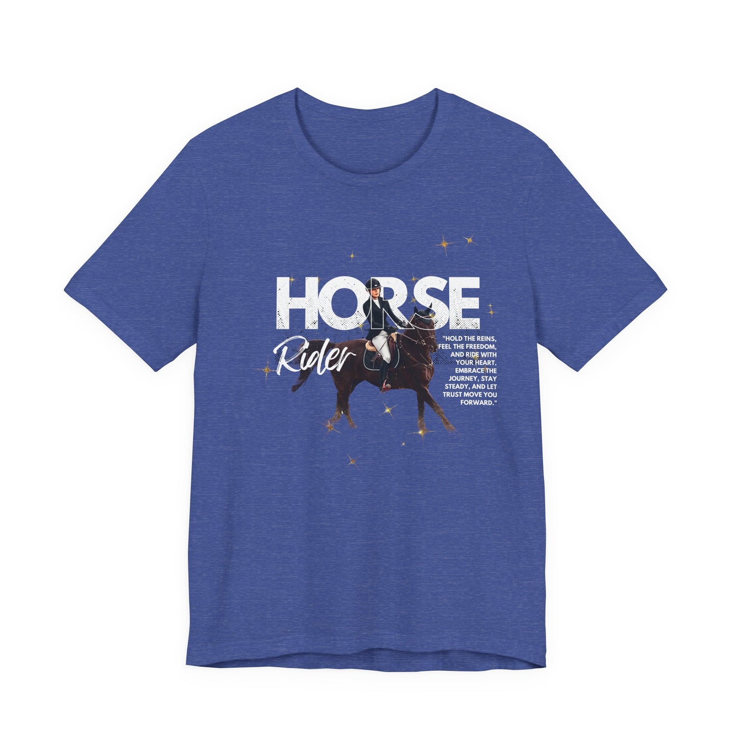 Horse Rider Graphic Tee — Equestrian Gift T‑Shirt