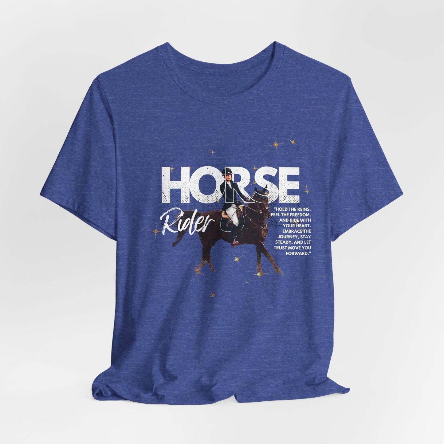 Horse Rider Graphic Tee — Equestrian Gift T‑Shirt