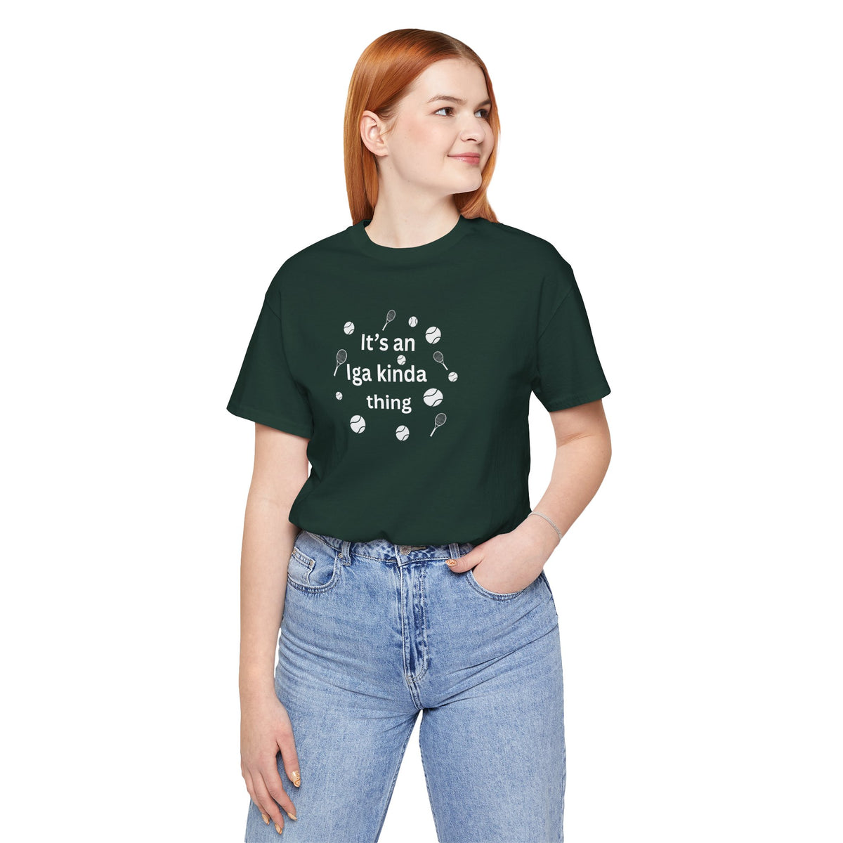 Tennis Tee — “It’s an Iga kinda thing” Champion Titles Shirt