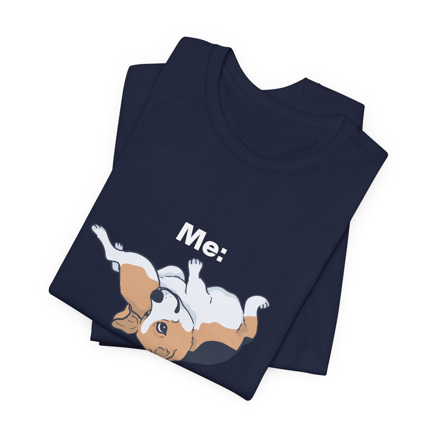 Cute Floppy Beagle T-Shirt — Adorable Laying Dog Tee