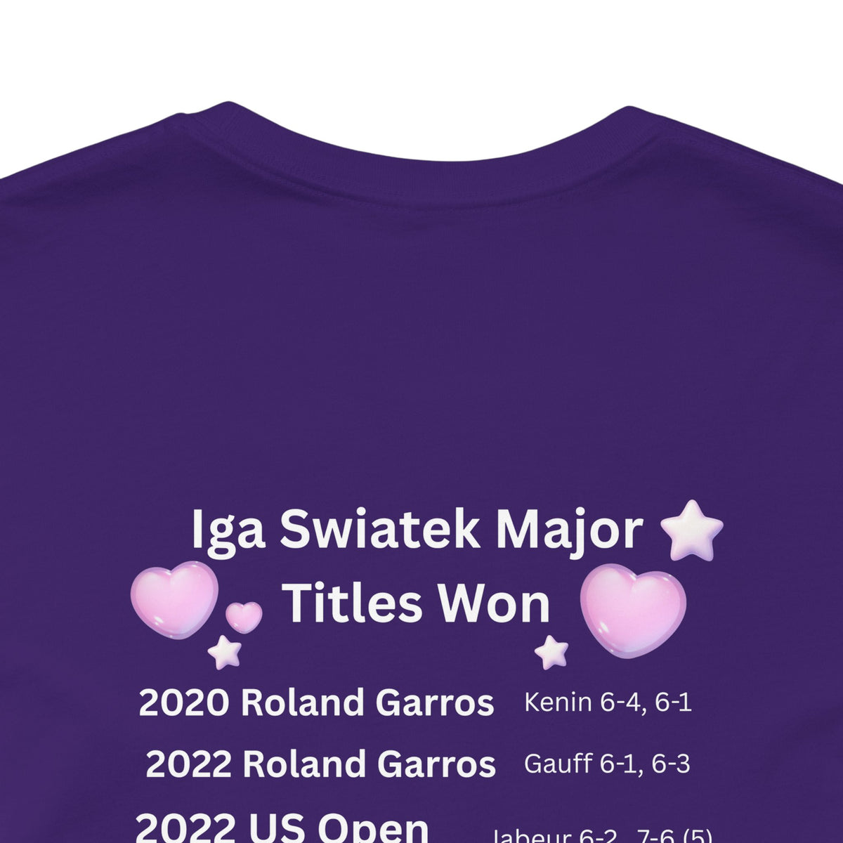 Tennis Tee — “It’s an Iga kinda thing” Champion Titles Shirt