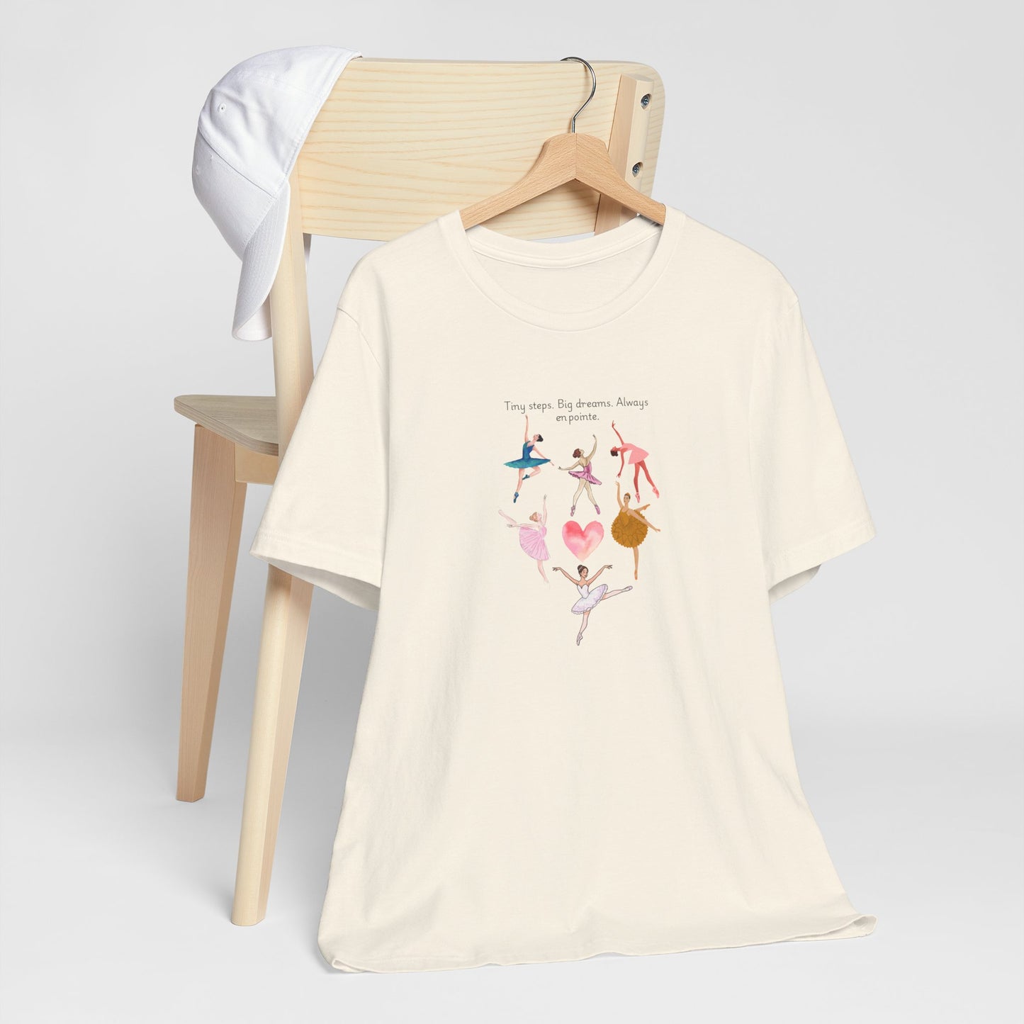 Ballet Heart Dancers Tee — 'You Keep My Dreams Dancing' Graphic T-Shirt