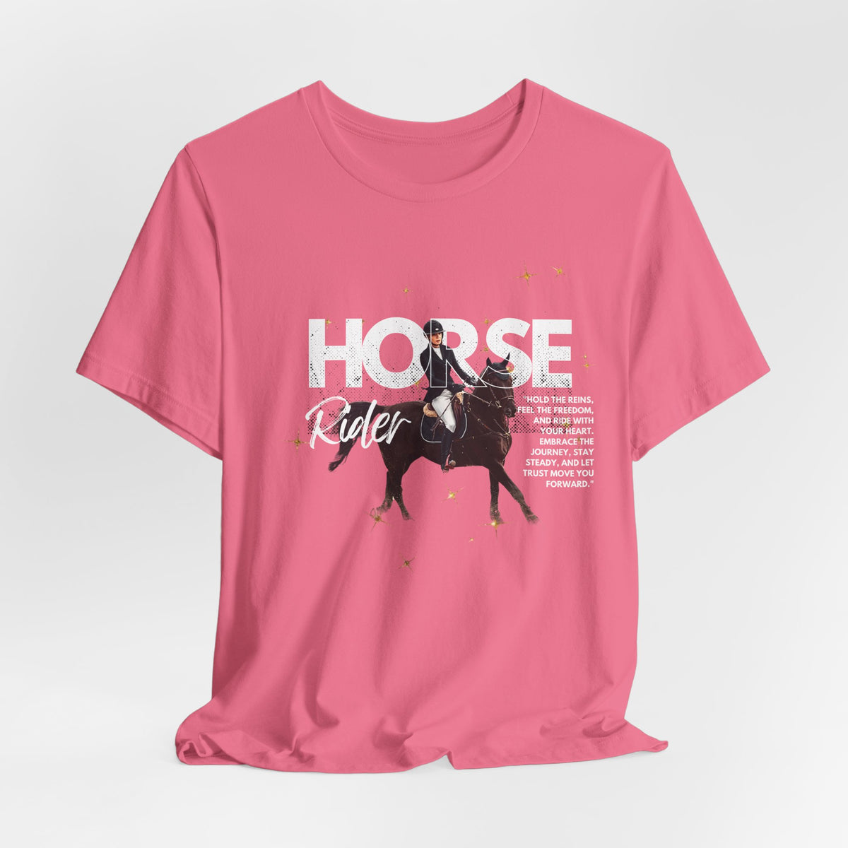 Horse Rider Graphic Tee — Equestrian Gift T‑Shirt