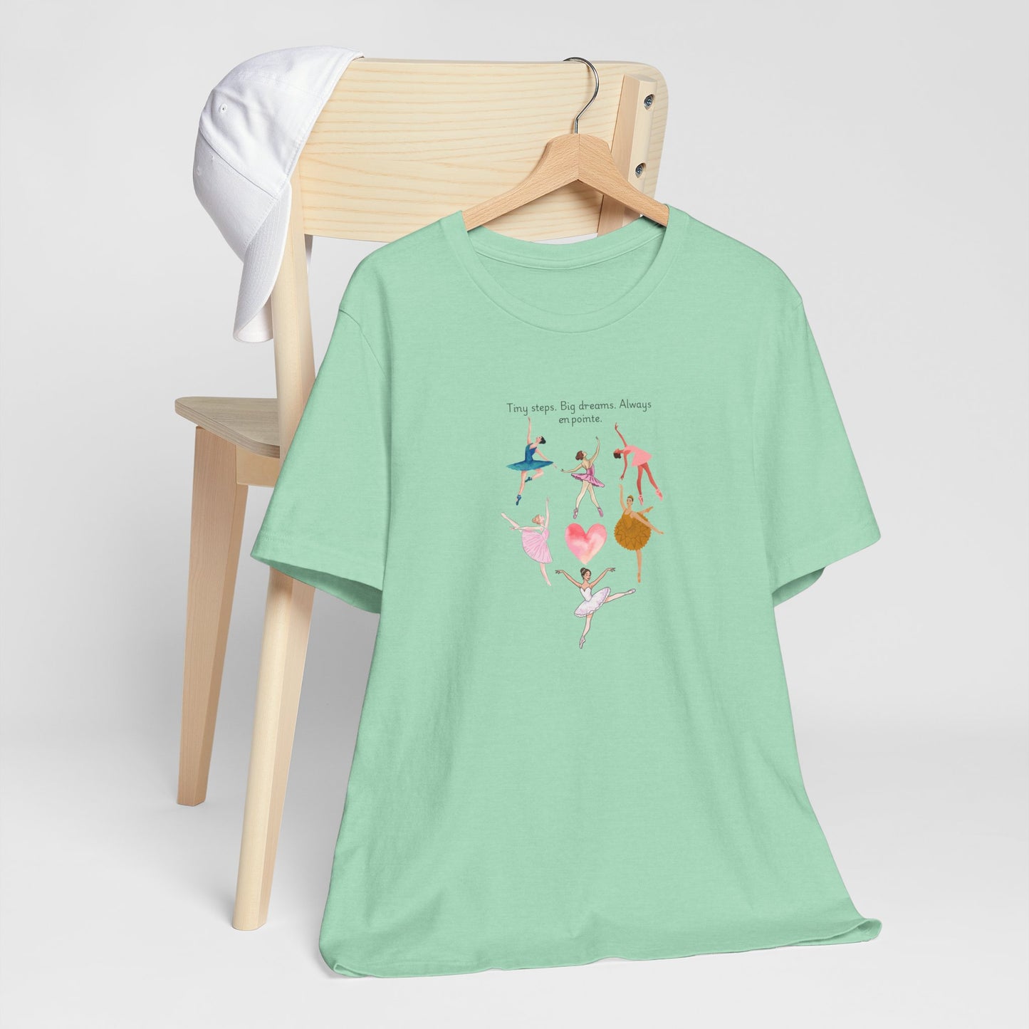 Ballet Heart Dancers Tee — 'You Keep My Dreams Dancing' Graphic T-Shirt