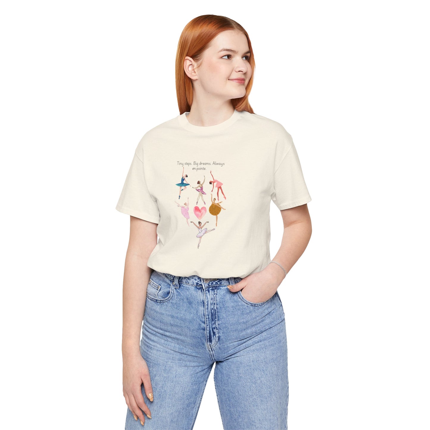 Ballet Heart Dancers Tee — 'You Keep My Dreams Dancing' Graphic T-Shirt