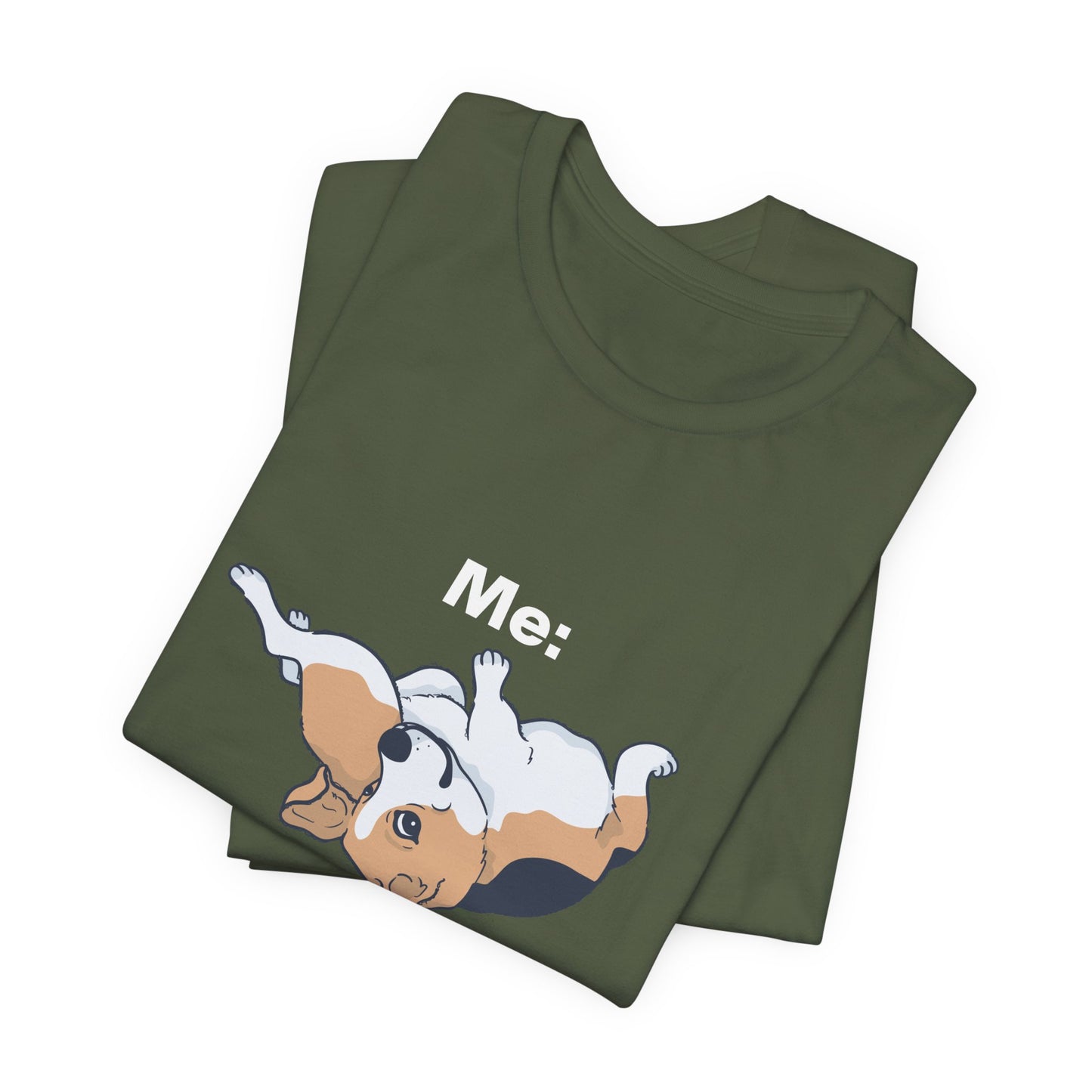 Cute Floppy Beagle T-Shirt — Adorable Laying Dog Tee