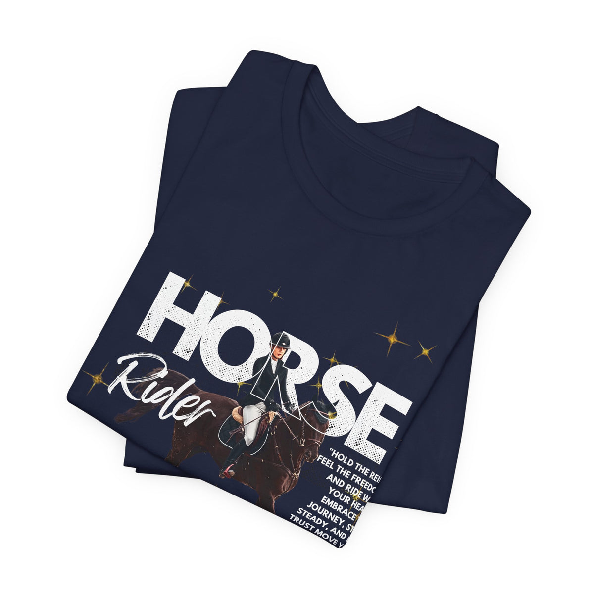 Horse Rider Graphic Tee — Equestrian Gift T‑Shirt
