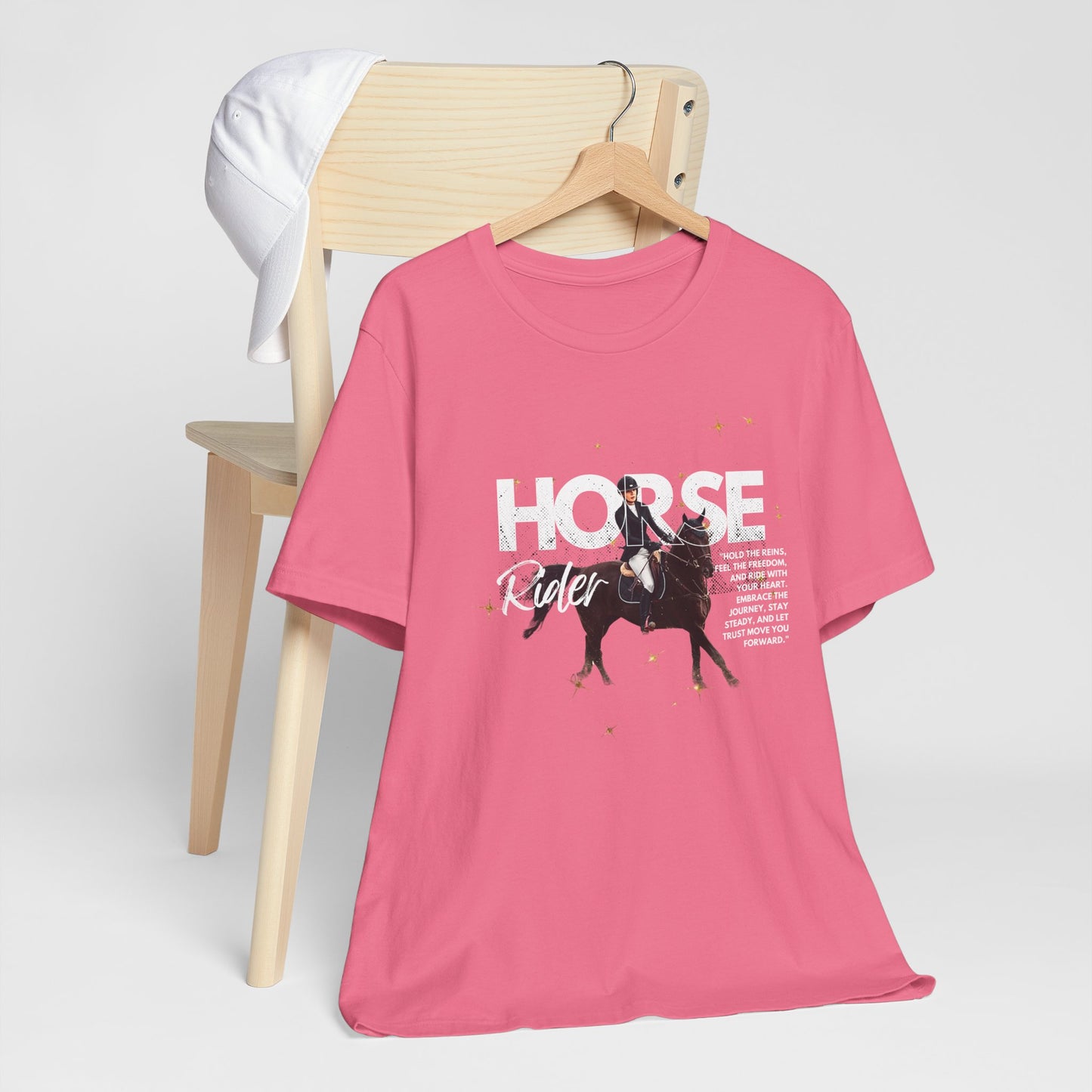 Horse Rider Graphic Tee — Equestrian Gift T‑Shirt