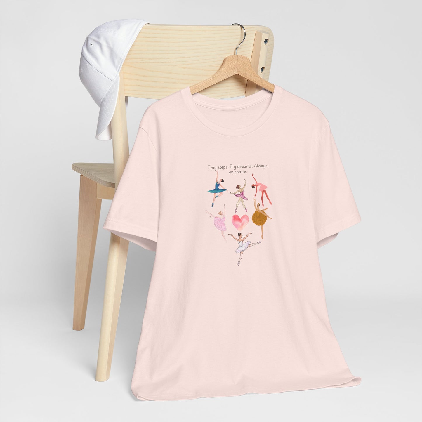 Ballet Heart Dancers Tee — 'You Keep My Dreams Dancing' Graphic T-Shirt