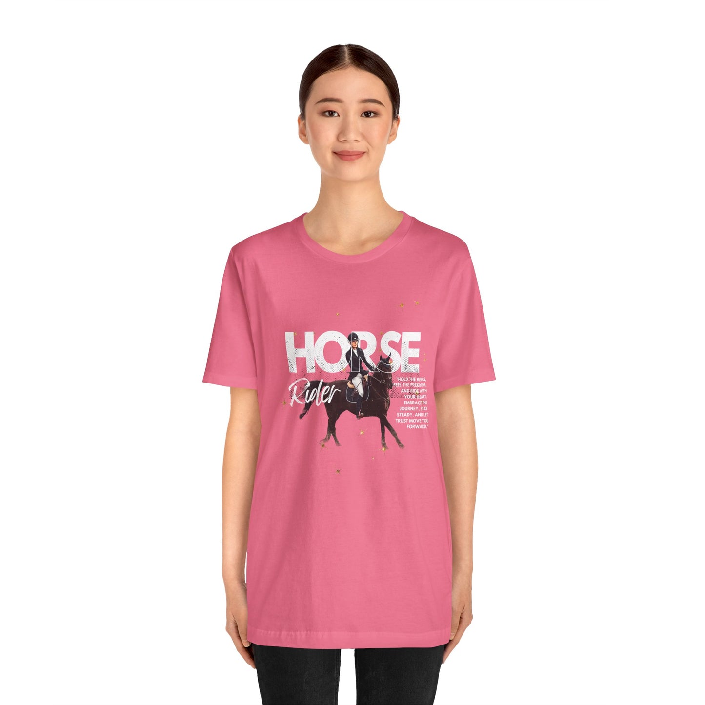 Horse Rider Graphic Tee — Equestrian Gift T‑Shirt