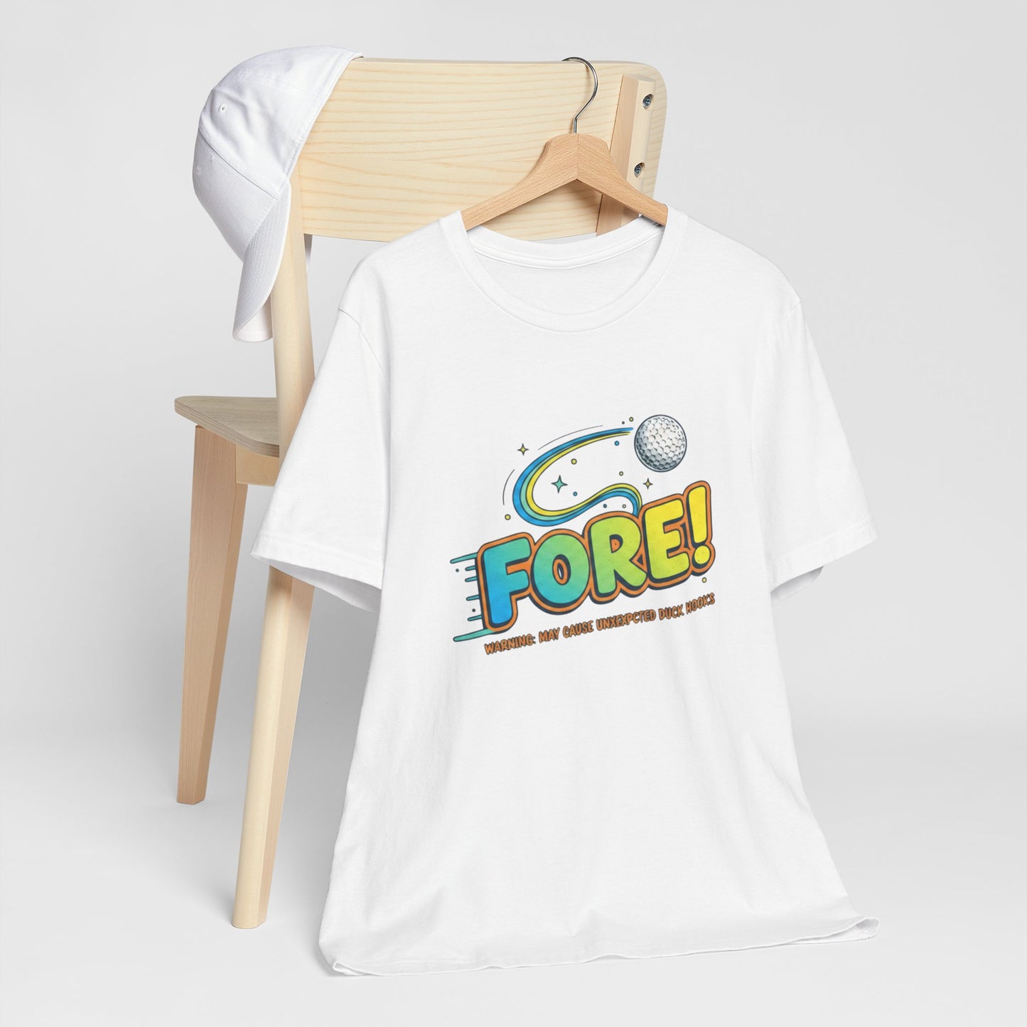FORE! Funny Golf T-Shirt