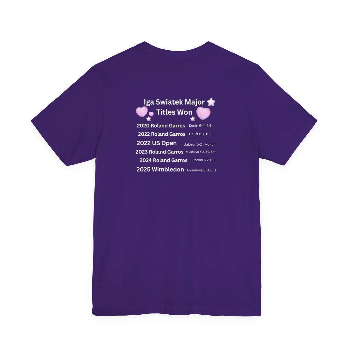 Tennis Tee — “It’s an Iga kinda thing” Champion Titles Shirt