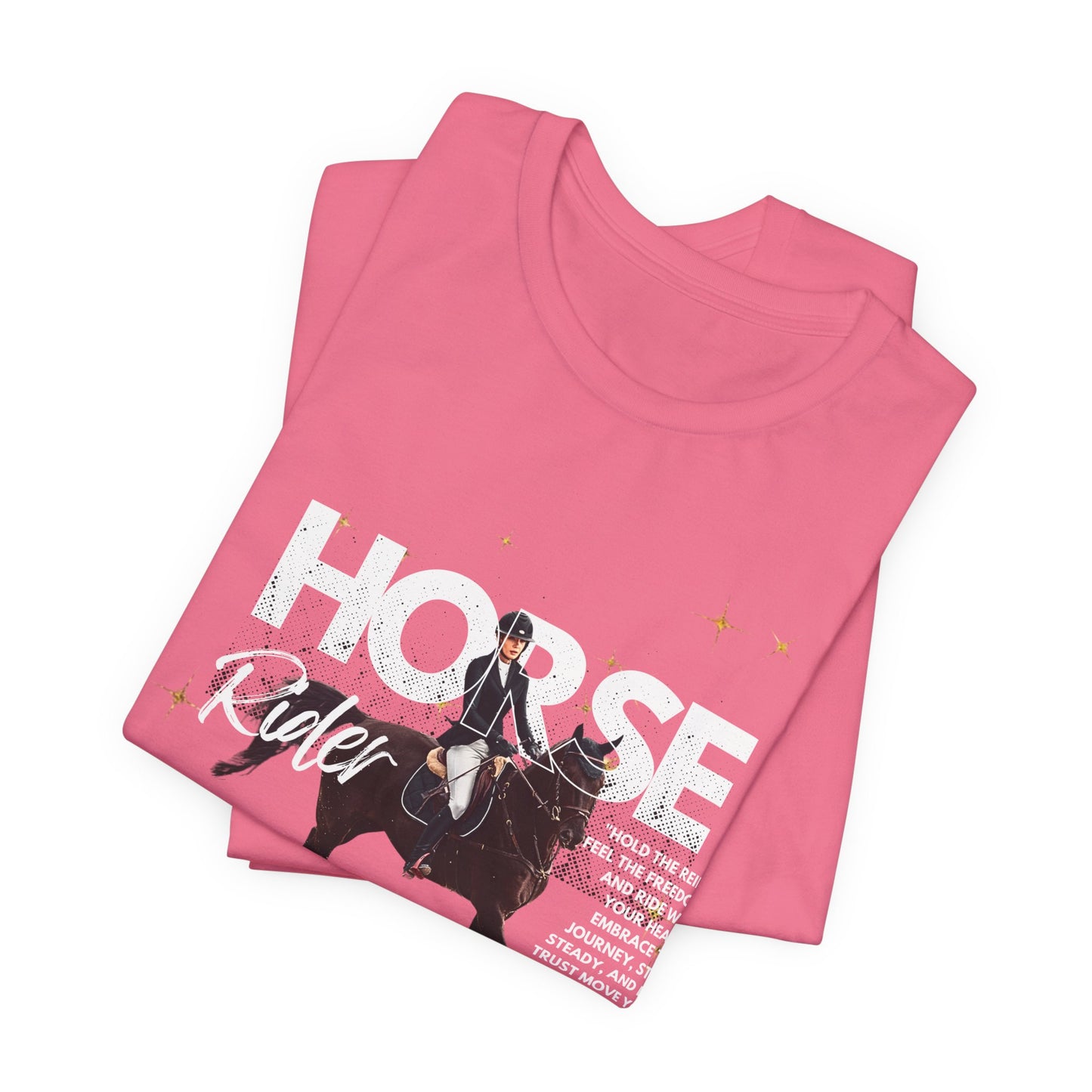 Horse Rider Graphic Tee — Equestrian Gift T‑Shirt