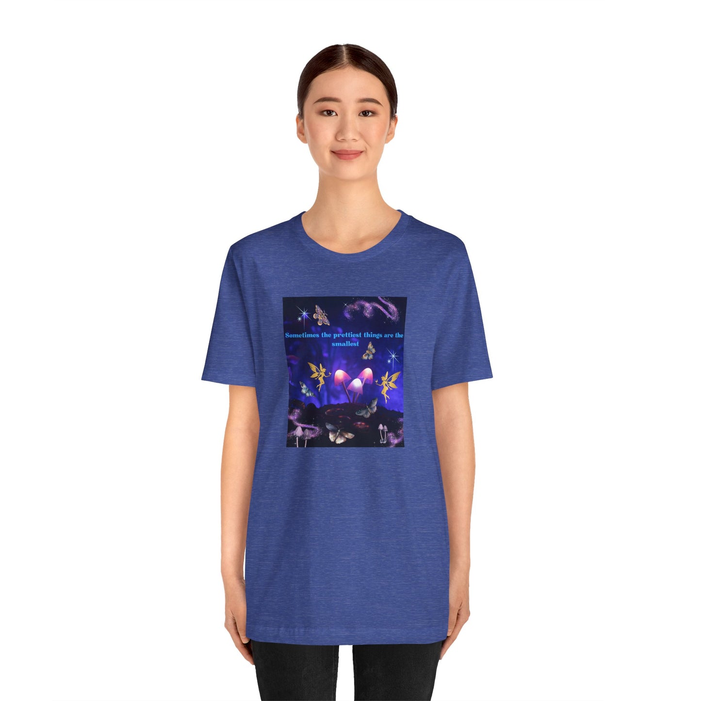 Mystical Mushroom Tee — "Sometimes the prettiest things are the most..." Graphic T-Shirt