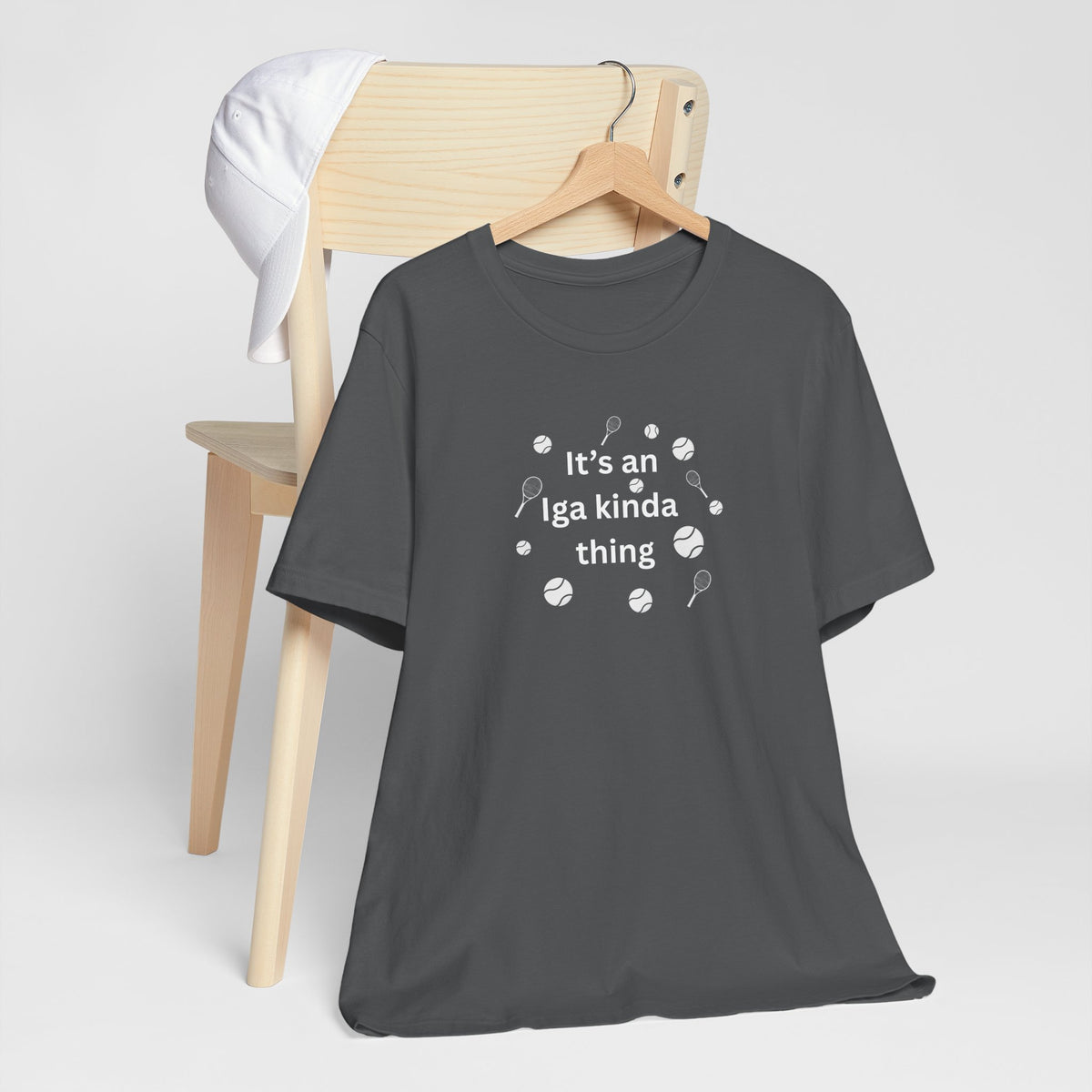 Tennis Tee — “It’s an Iga kinda thing” Champion Titles Shirt