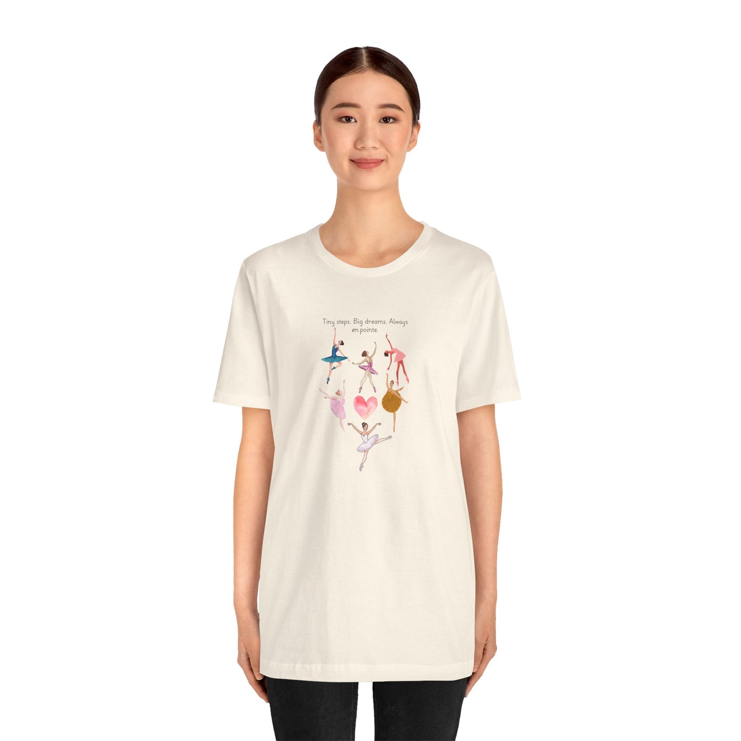 Ballet Heart Dancers Tee — 'You Keep My Dreams Dancing' Graphic T-Shirt
