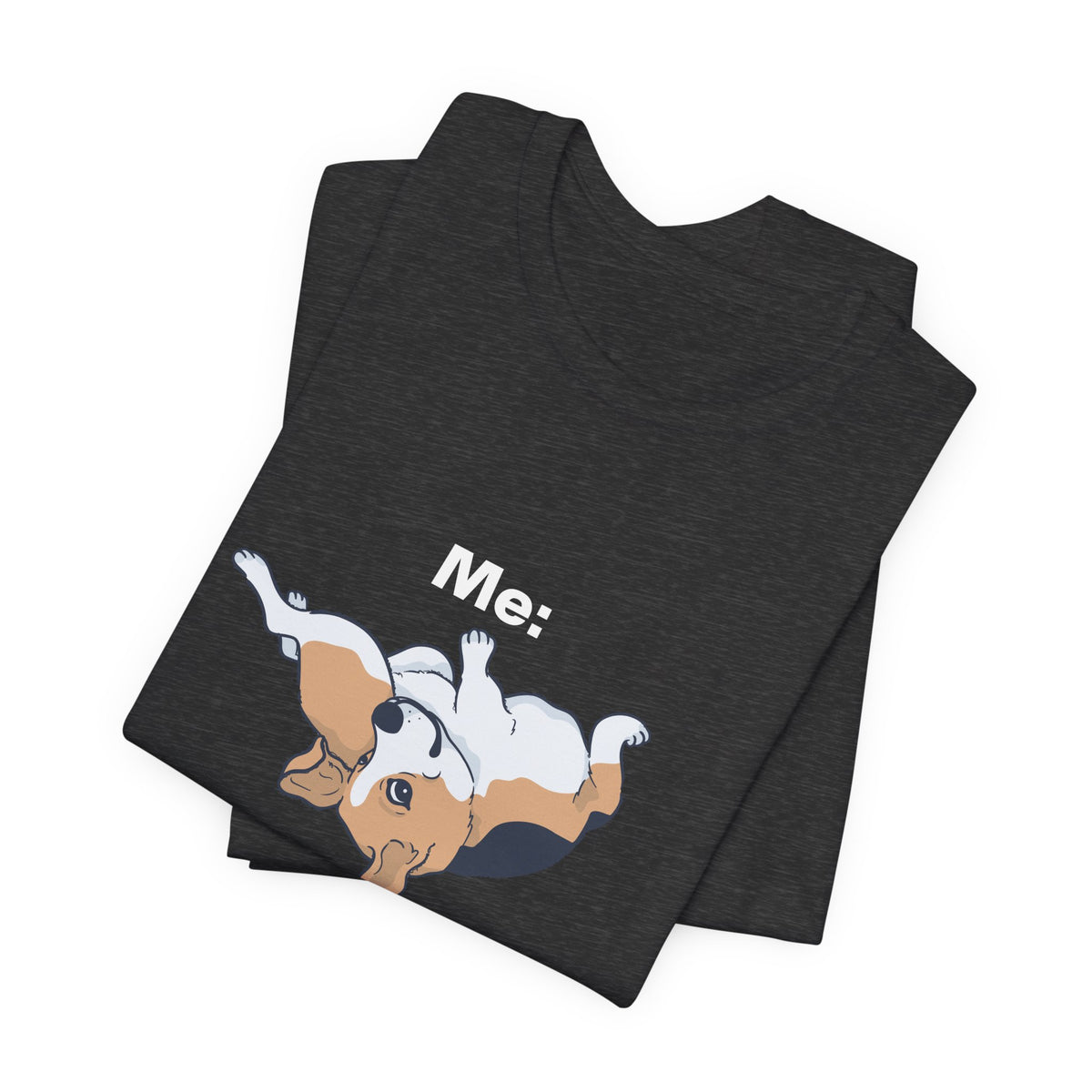 Beagle Rolling Cute Dog Tee — Playful Beagle Graphic T-Shirt