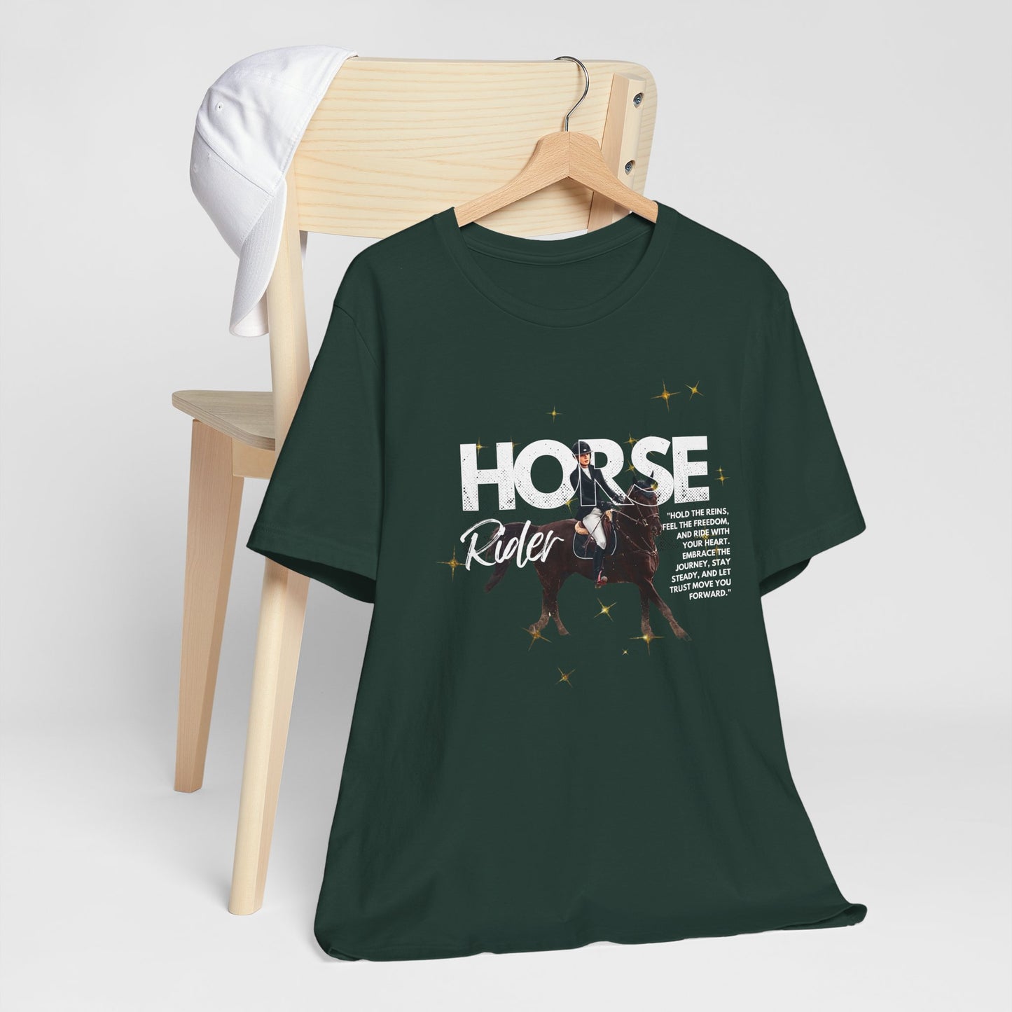 Horse Rider Graphic Tee — Equestrian Gift T‑Shirt