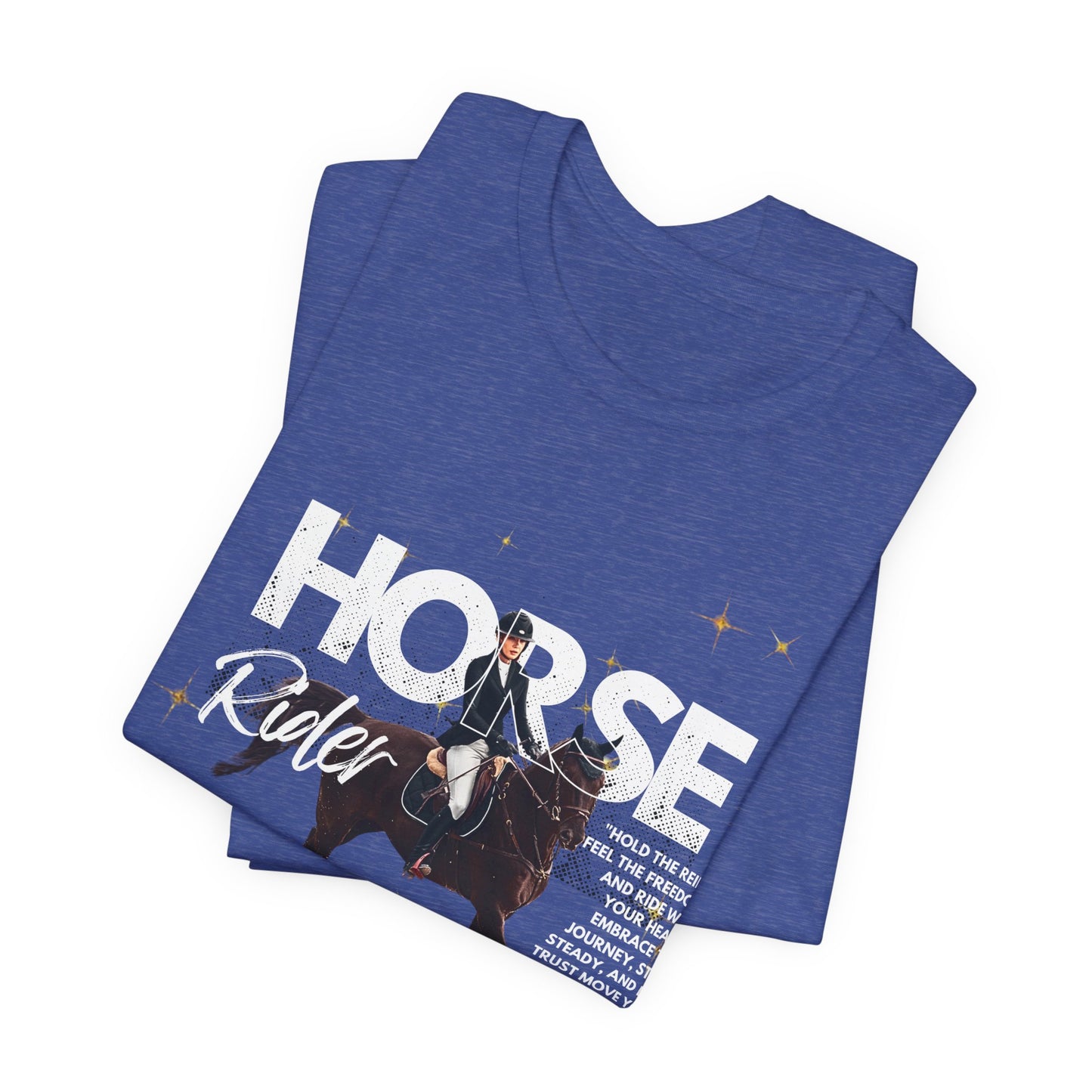 Horse Rider Graphic Tee — Equestrian Gift T‑Shirt
