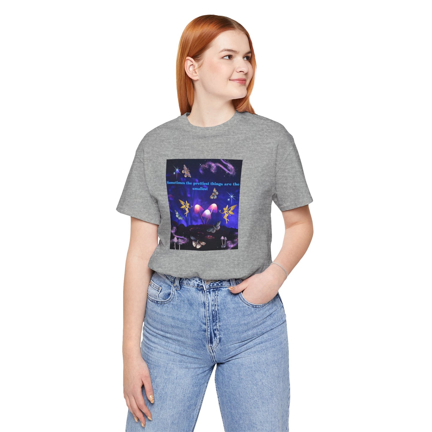 Mystical Mushroom Tee — "Sometimes the prettiest things are the most..." Graphic T-Shirt
