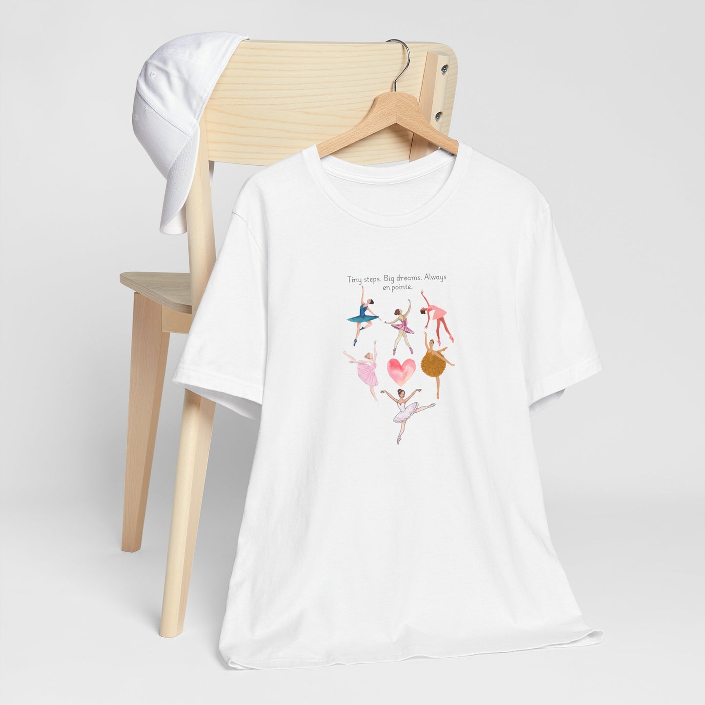 Ballet Heart Dancers Tee — 'You Keep My Dreams Dancing' Graphic T-Shirt