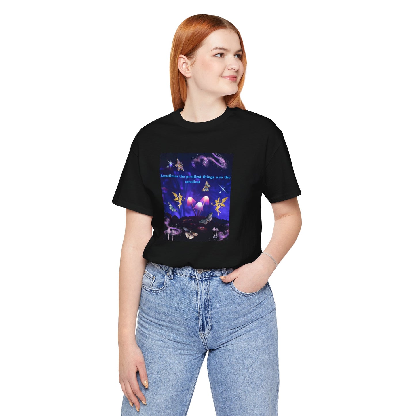 Mystical Mushroom Tee — "Sometimes the prettiest things are the most..." Graphic T-Shirt
