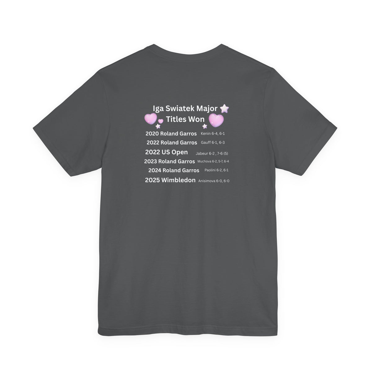 Tennis Tee — “It’s an Iga kinda thing” Champion Titles Shirt