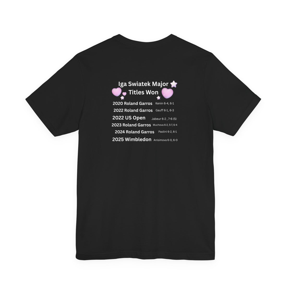Tennis Tee — “It’s an Iga kinda thing” Champion Titles Shirt