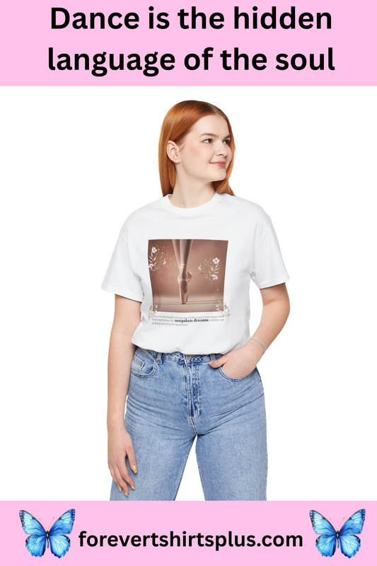 Ballet Pointe Tee — Elegant Dancer Photo Graphic T-Shirt