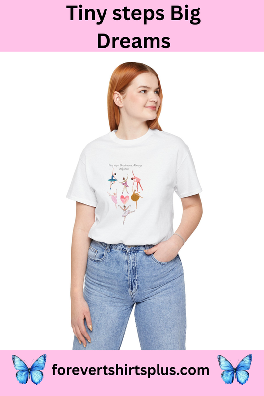 Ballet Heart Dancers Tee — 'You Keep My Dreams Dancing' Graphic T-Shirt